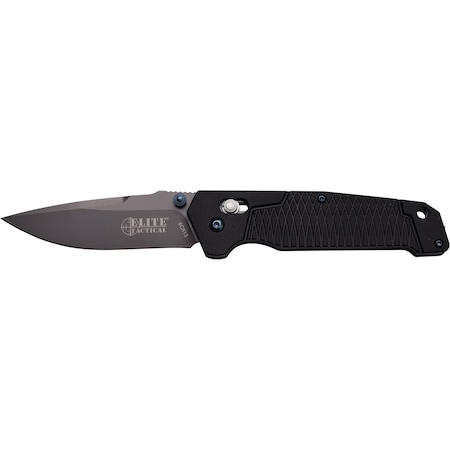 Master Cutlery 2018 Master Fldr, 3.5In Gry Ti Bld, Ax Lock Ball Bearing MAS-ET-1016D